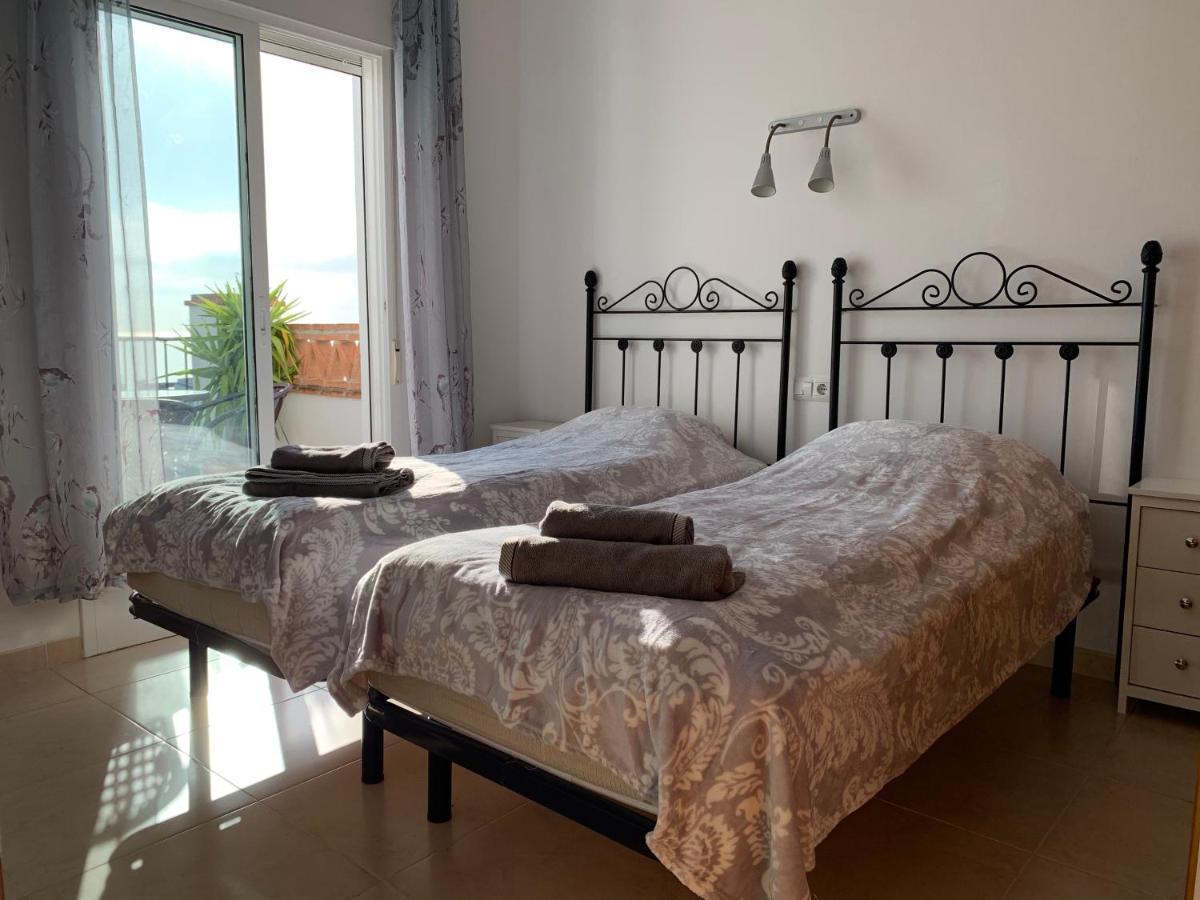 Playa Burriana, Tva Terasser, Havsutsikt, Pool Nerja Bagian luar foto
