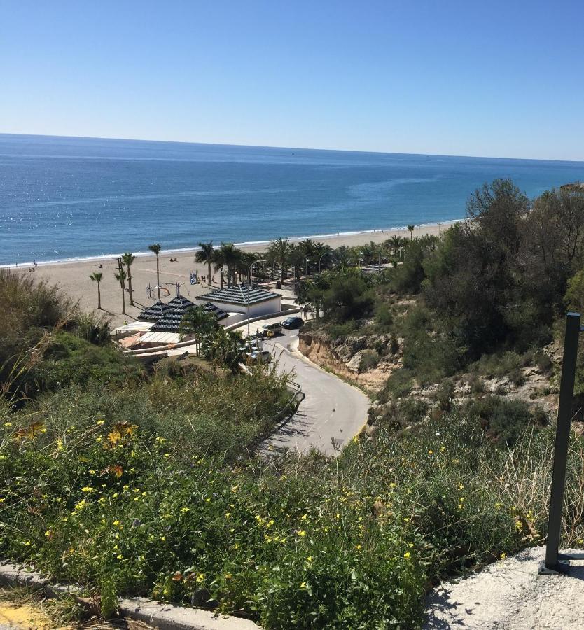 Playa Burriana, Tva Terasser, Havsutsikt, Pool Nerja Bagian luar foto