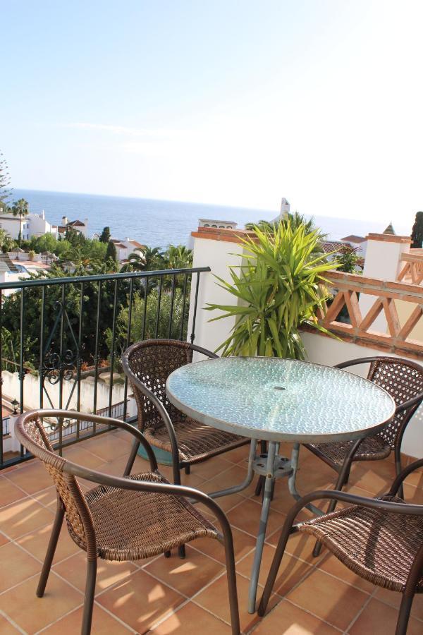 Playa Burriana, Tva Terasser, Havsutsikt, Pool Nerja Bagian luar foto