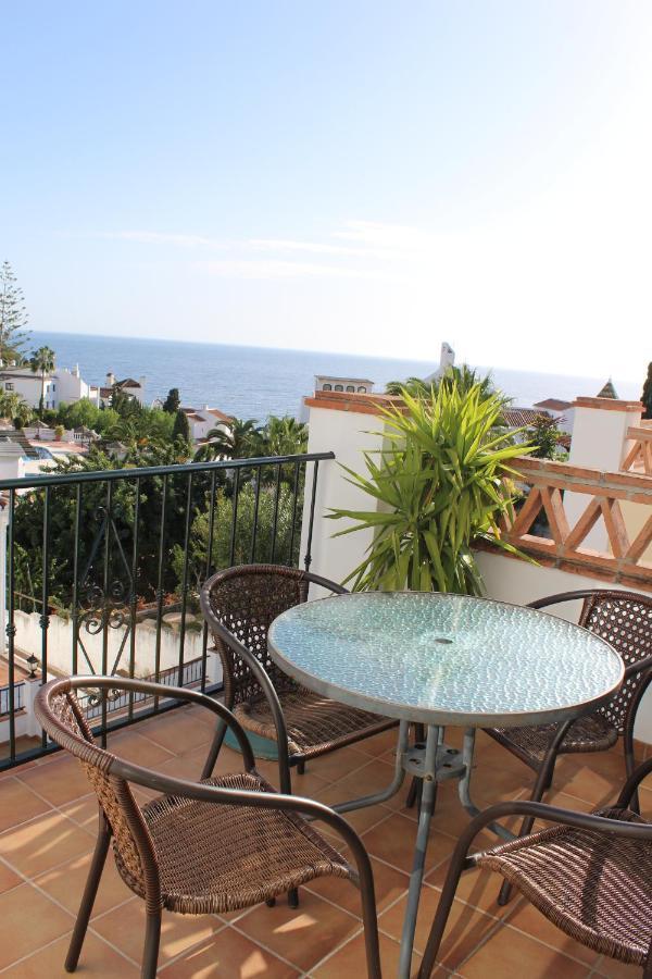 Playa Burriana, Tva Terasser, Havsutsikt, Pool Nerja Bagian luar foto
