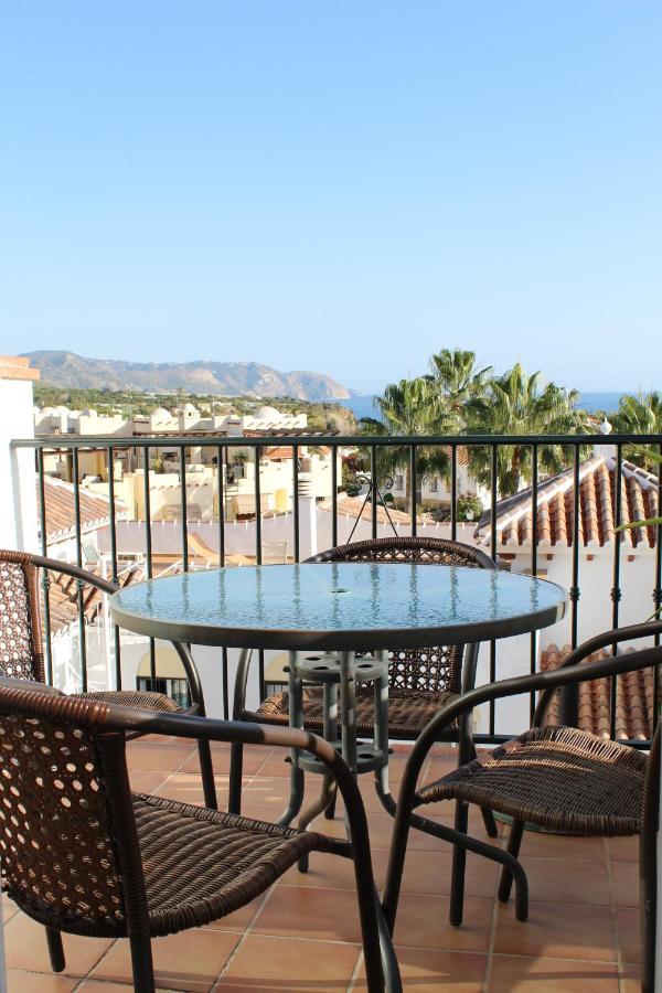 Playa Burriana, Tva Terasser, Havsutsikt, Pool Nerja Bagian luar foto