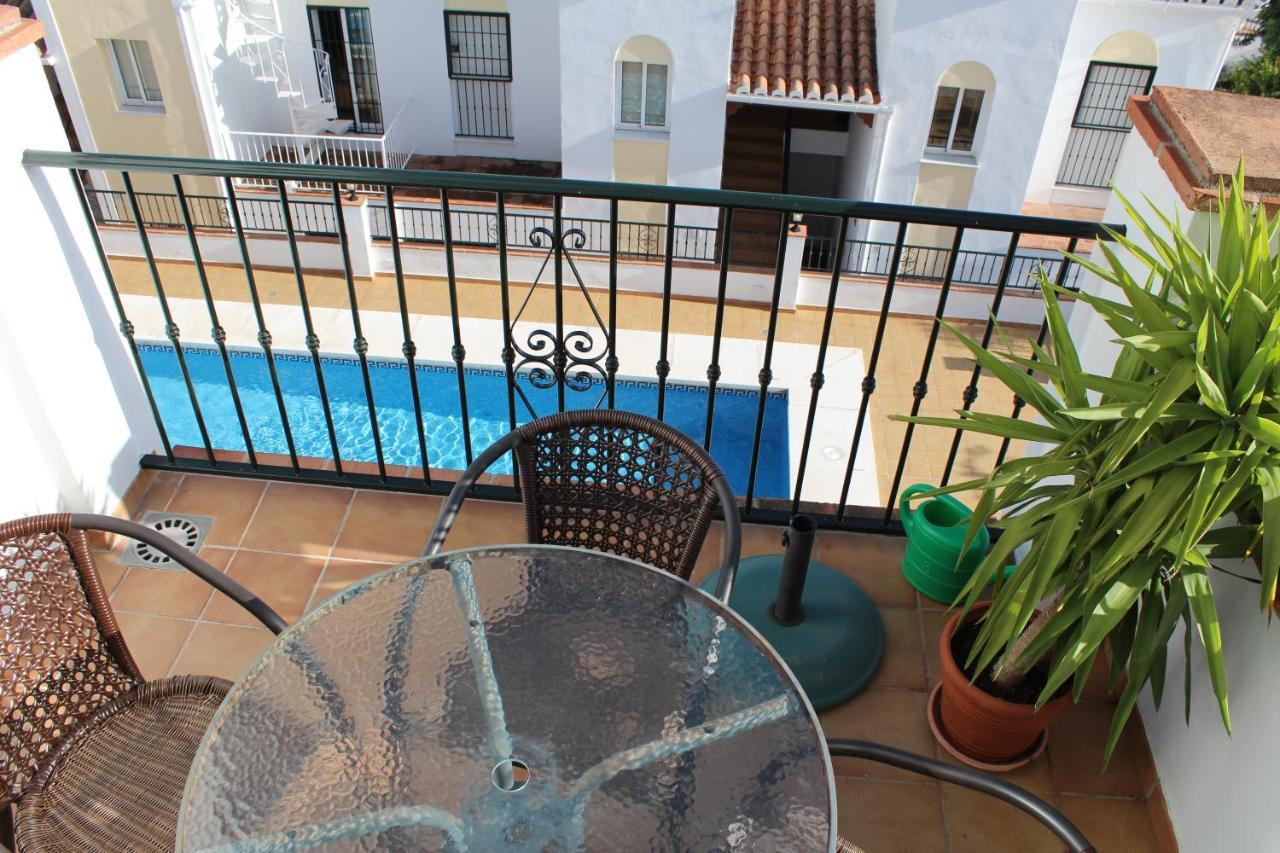 Playa Burriana, Tva Terasser, Havsutsikt, Pool Nerja Bagian luar foto